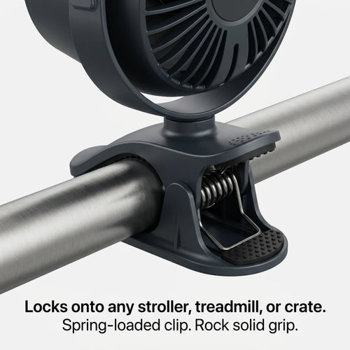 The CoolClip ™ - The only Fan built for your baby