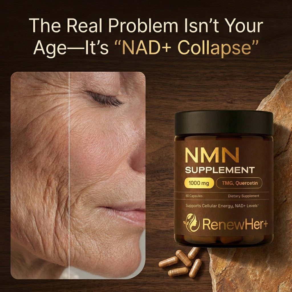 Look 10 Years Younger in Just 4 weeks | NMN & NAD+ Anti Aging Formula