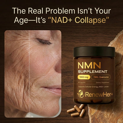 Look 10 Years Younger in Just 4 weeks | NMN & NAD+ Anti Aging Formula