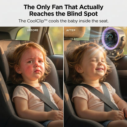 The CoolClip ™ - Cool the One Place Your Car’s AC Never Reaches