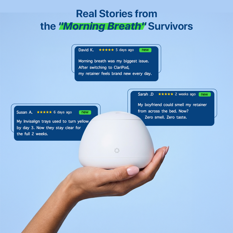 ClariPod PRO ™ - Ultrasonic Retainer Sterilizer