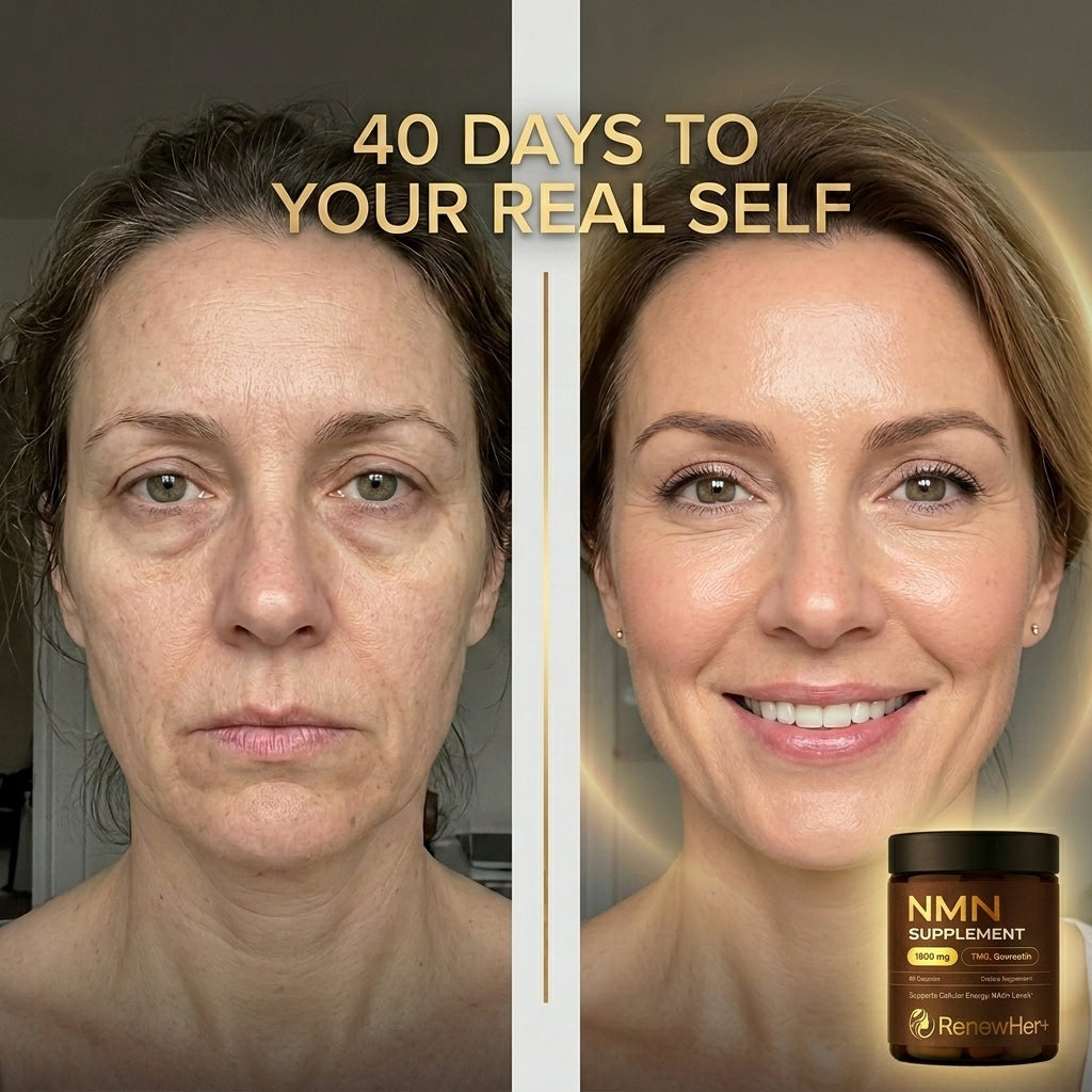 Look 10 Years Younger in Just 4 weeks | NMN & NAD+ Anti Aging Formula