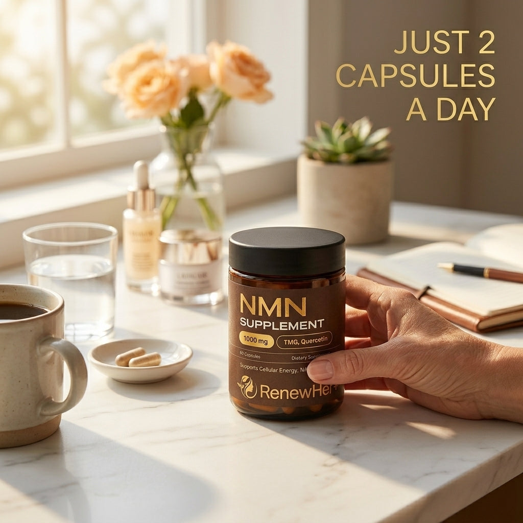 Look 10 Years Younger in Just 4 weeks | NMN & NAD+ Anti Aging Formula